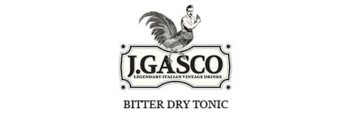 J.Gasco Bitter Dry Tonic Tonica Logo