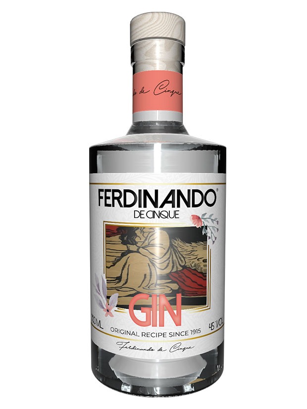 Gin-Ferdinando-De-Cinque-gin-bottiglia